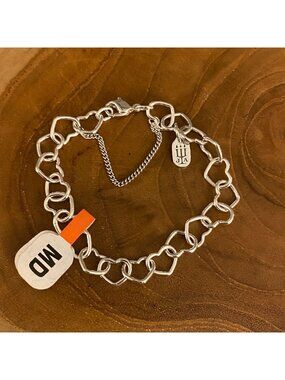 James Avery Connected Hearts Charm Bracelet, Size M